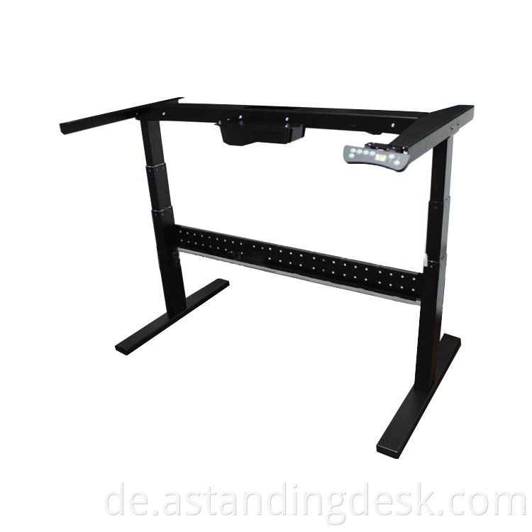 Heißverkaufs Büromöbel Elektrischer Ständiger Schreibtisch Rahmen Edelstahl Metall 110-230V Wechselstromhöhe Verstellbarer Schreibtisch